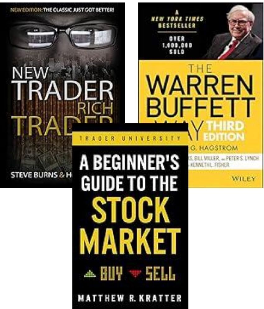     			New Trader Rich Trader + The Warren Buffet Way + A Beginner's Guide to the Stock Market