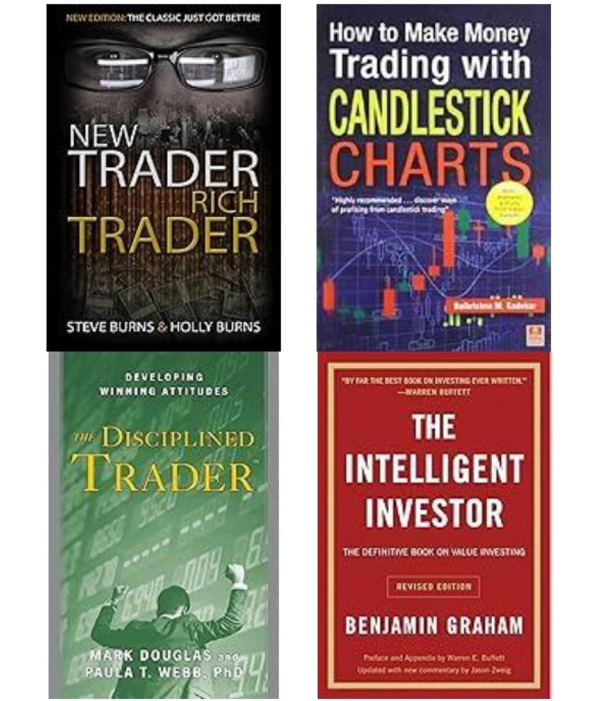     			New Trader Rich Trader + The Disciplined Trader + How to Make Money Trading with Candlestick Charts + The Intelligent Investor