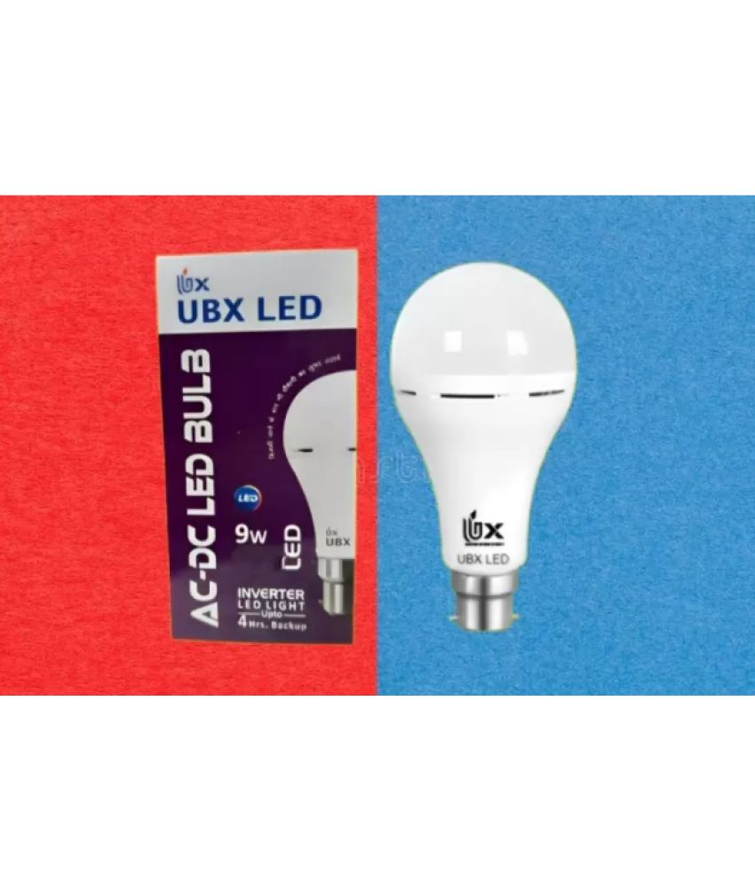     			UBX 9W Natural White Inverter Bulb ( Single Pack )