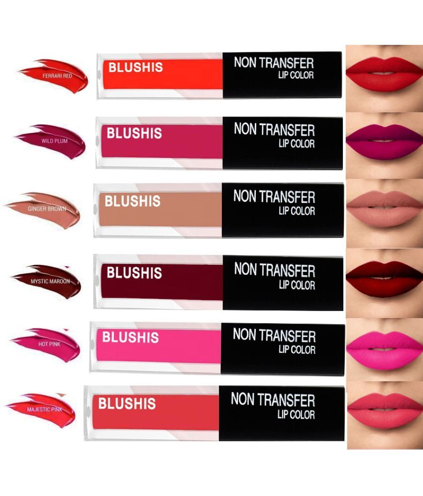     			BLUSHIS Multi Matte Lipstick 0.12