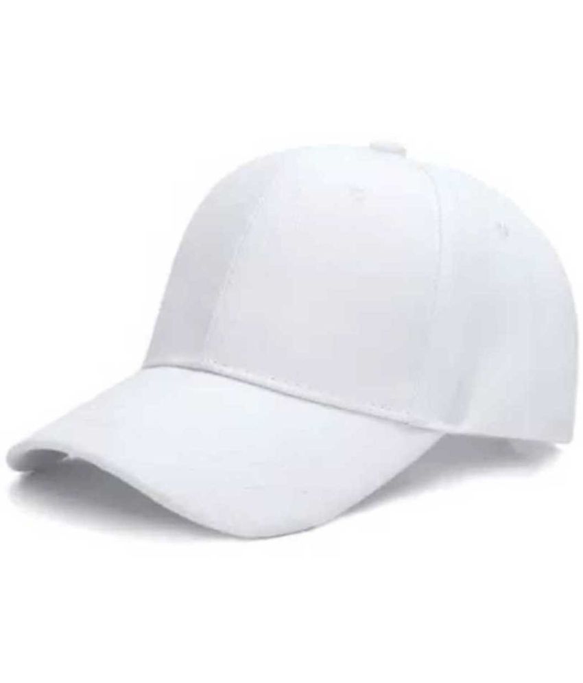     			Bolax Pack of 1 Cotton Men's Cap ( White )