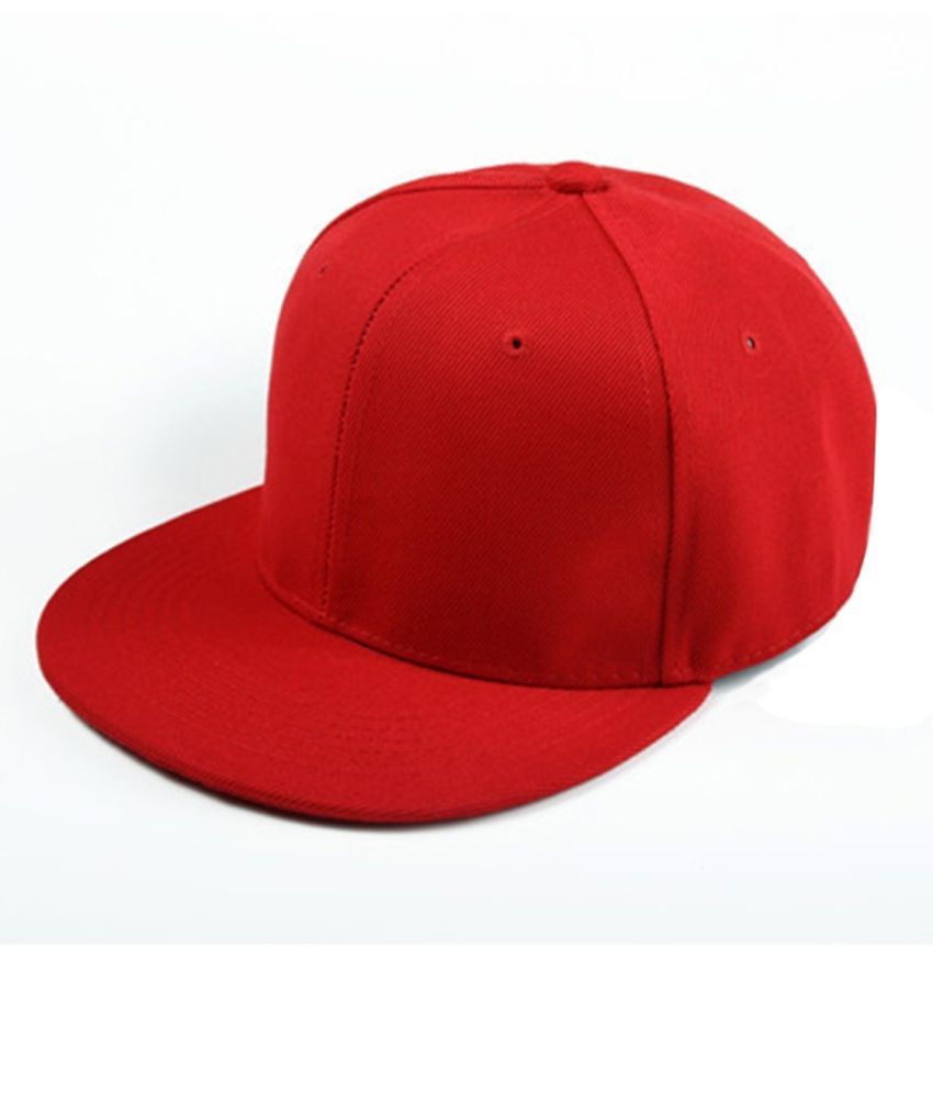     			Bolax Pack of 1 Cotton Blend Men's Cap ( Red )