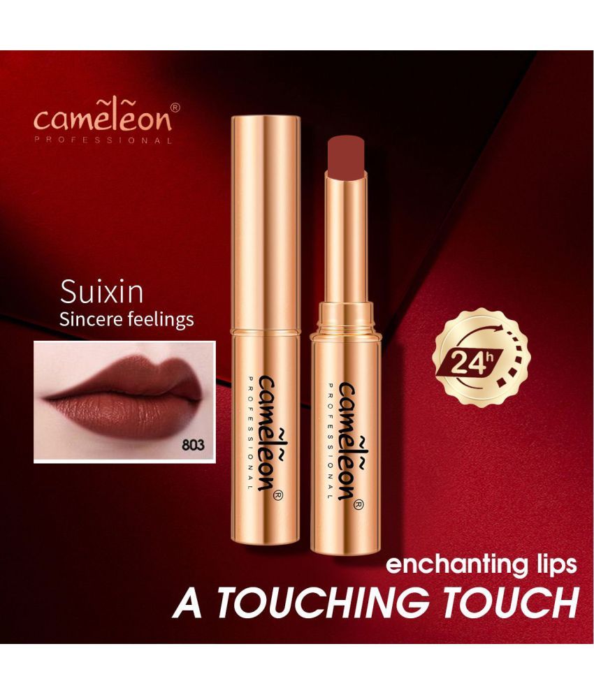     			Cameleon Brown Matte Lipstick 4