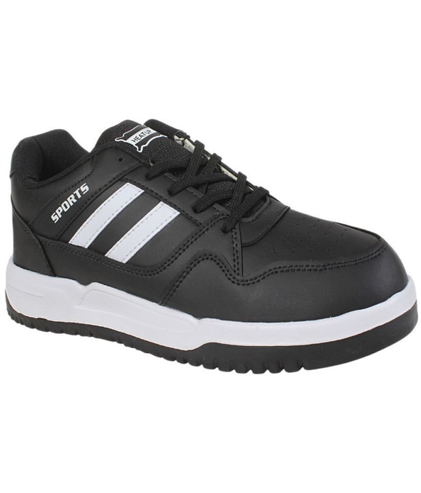     			HEATUP FOOTWEAR CANVAS-03 Black Men's Sneakers