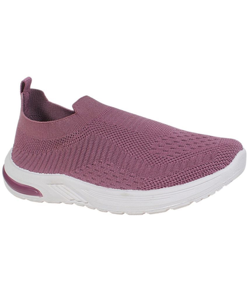     			HEATUP FOOTWEAR Mauve Women's Slip On