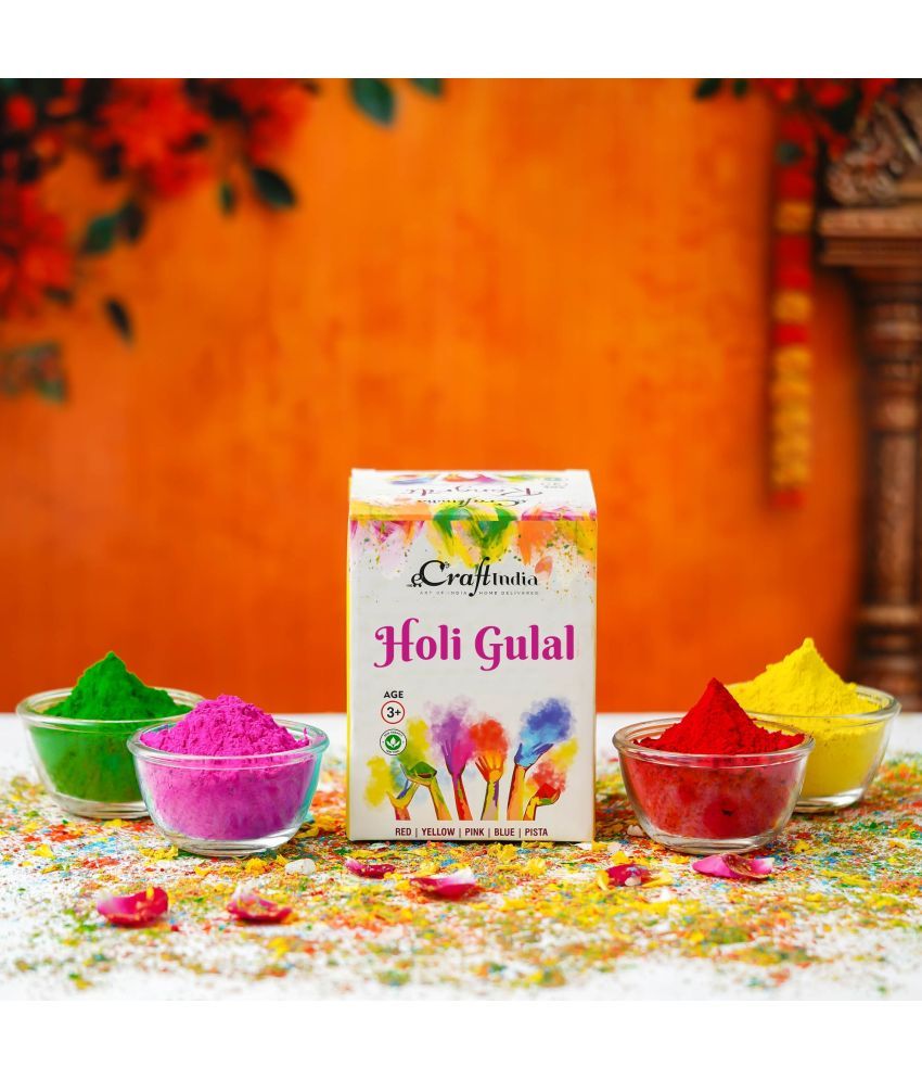     			eCraftIndia Multicolor Powder Holi Colour