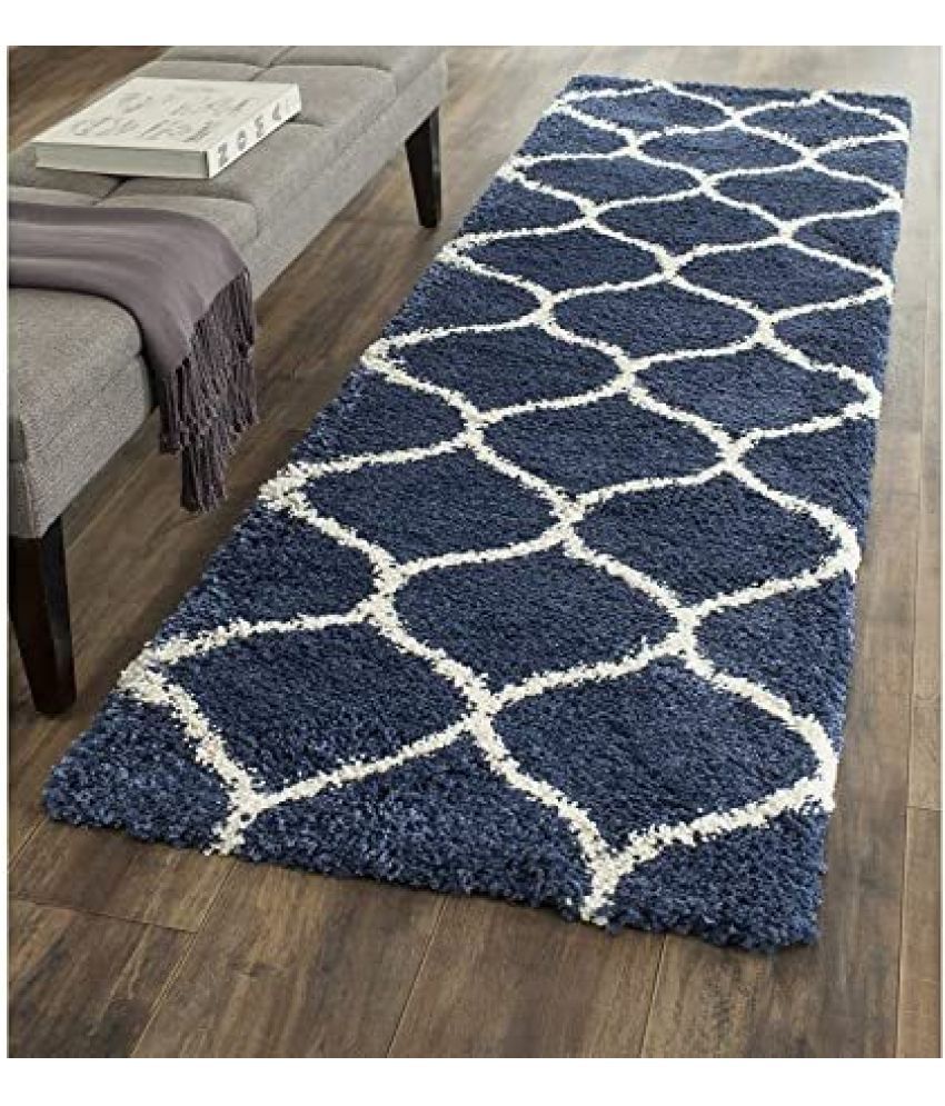     			ANABIA CARPET Multi Polyester Carpet Geometrical 2x6 Ft