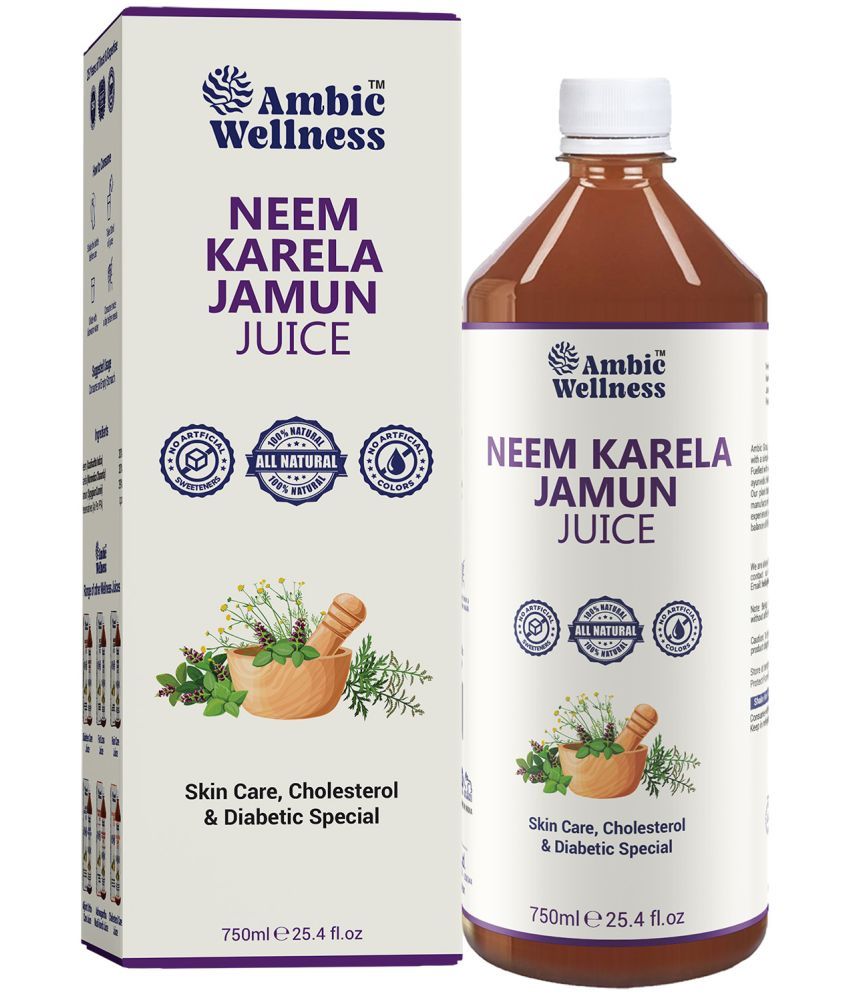     			Ambic Wellness Neem Karela Jamun Ras - 750ml