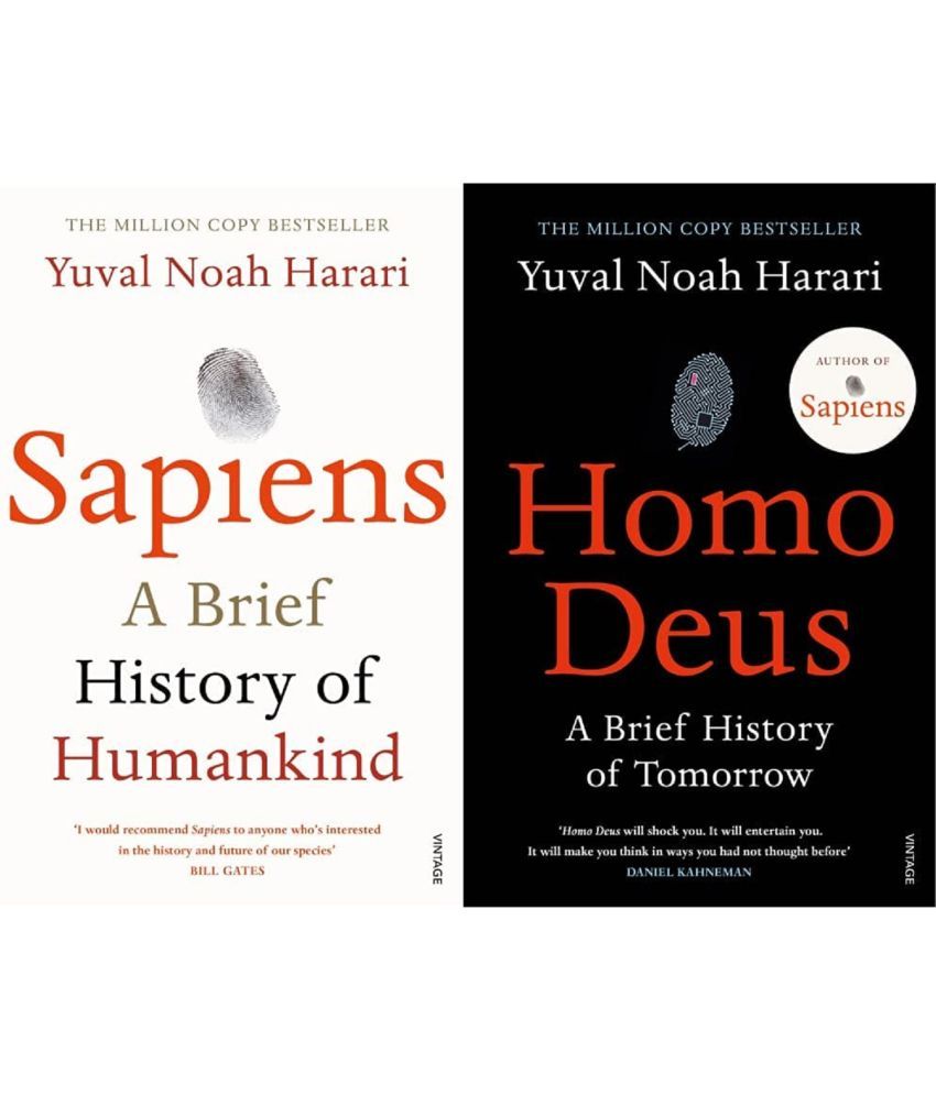     			(COMBO OF 2 BOOK)Sapiens + Homo Deus