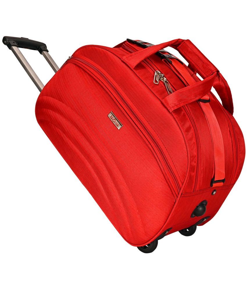     			Red vick 60 Ltrs Red Polyester Duffle Bag