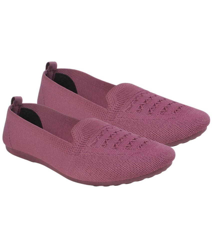     			HEATUP FOOTWEAR Pink Women's Casual Ballerinas