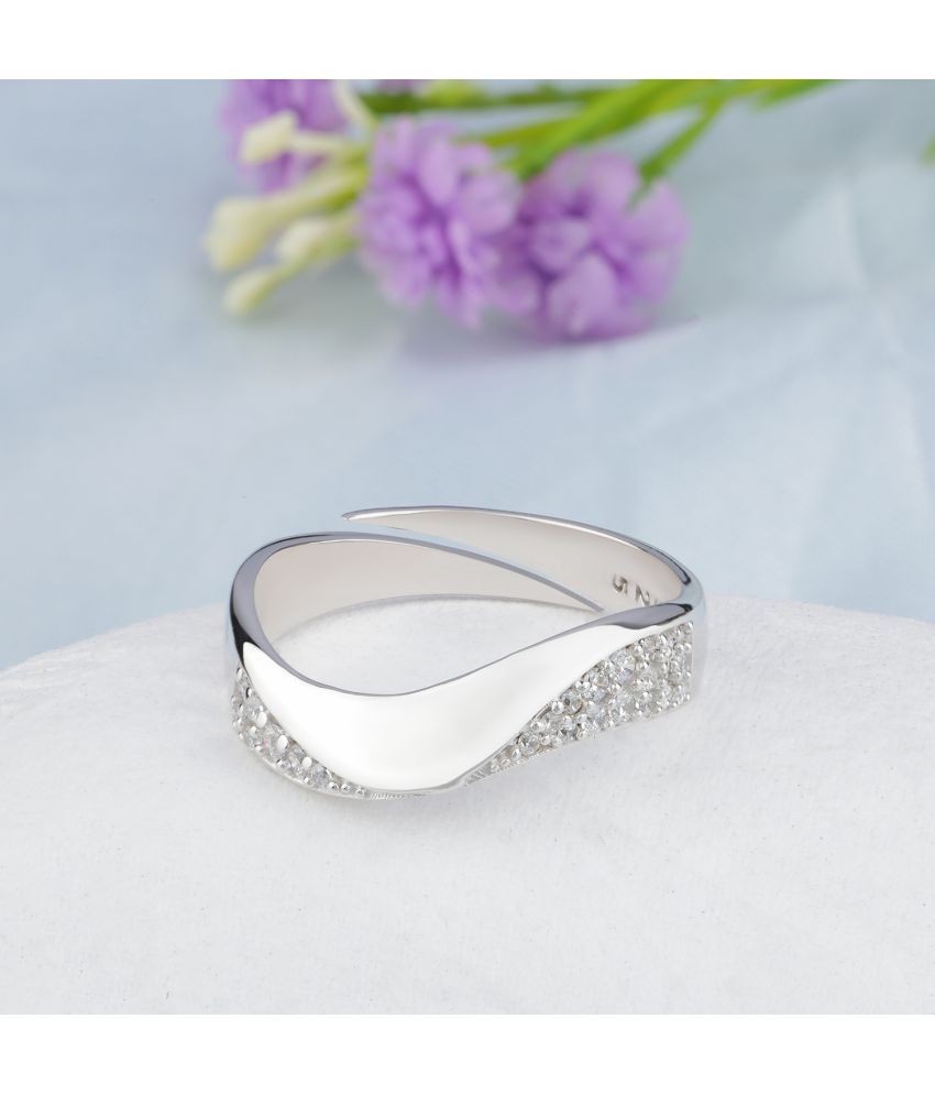     			Maira 925 Sterling Silver Silver Ring