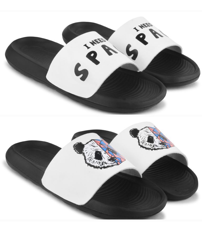     			PERY PAO Multi Color Men's Slide Flip Flop