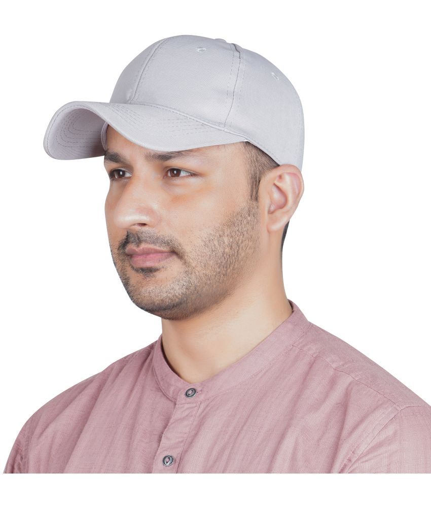     			PENYAN Pack of 1 Cotton Men's Cap ( Grey )