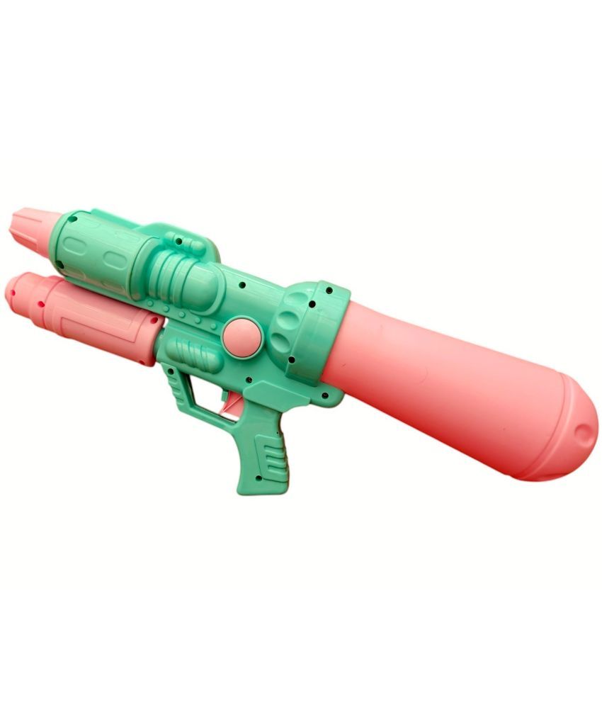     			17 Inch Holi Water Toy Gun with Pressure Mechanism for Long Throw , Pichkari Water Gun, Holi Pichkari Toy Gun for Childrens , Blue