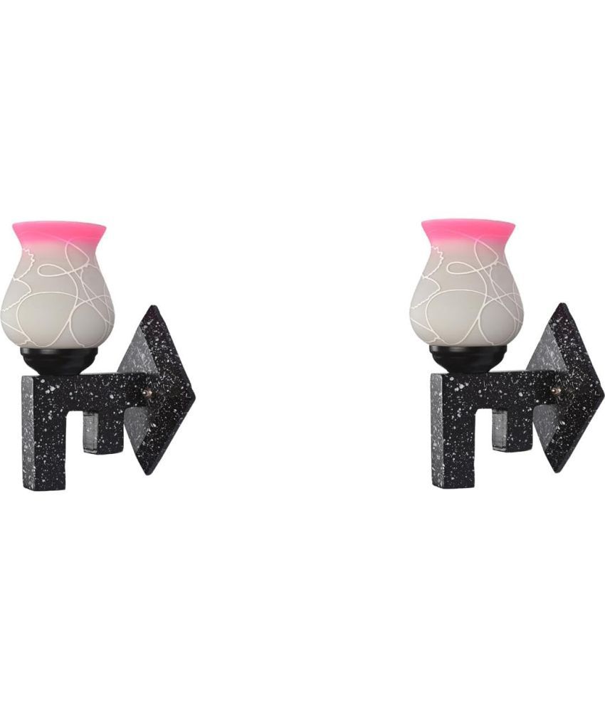     			1st Time Multicolor Up Light Wall Lamp ( Pack of 2 )