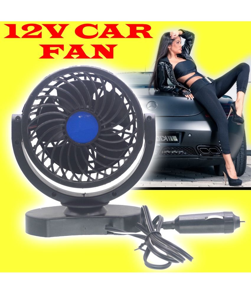     			360 Degree Rotatable 12V Car Fan