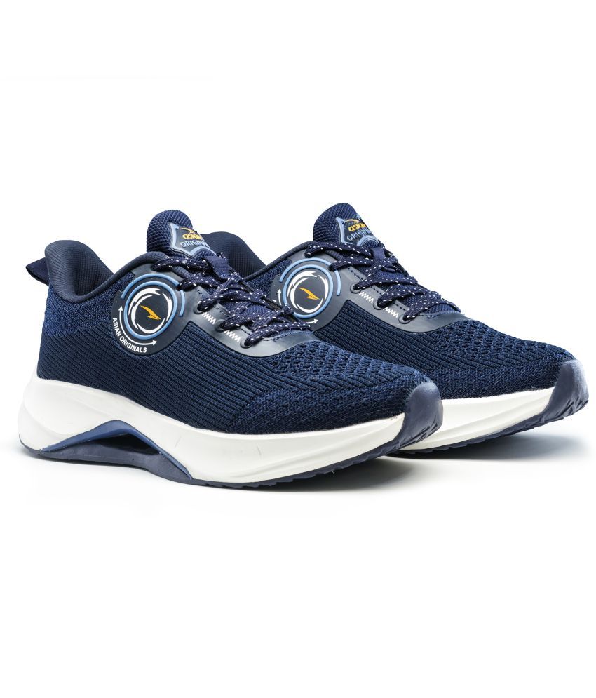     			ASIAN POWERPLAY-21 Navy Men's Sports Running Shoes