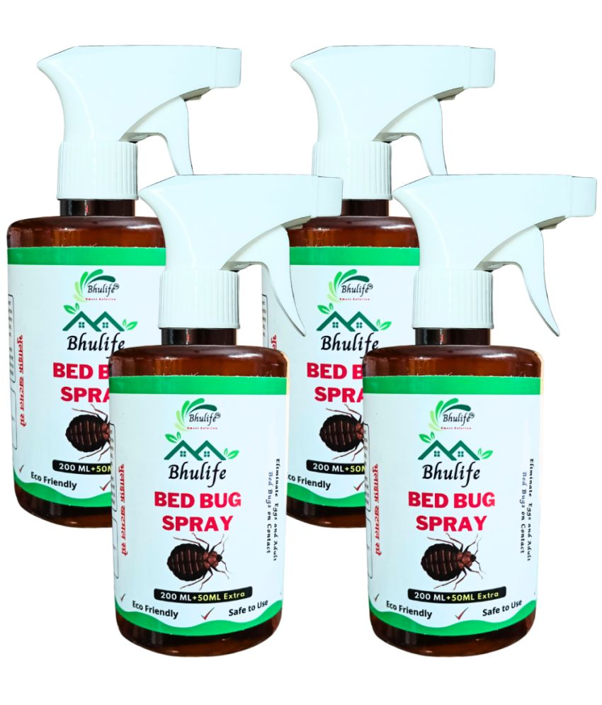     			Bhulife Bed Bug Spray Khatmal Marne Ka Dawa Pack of 4