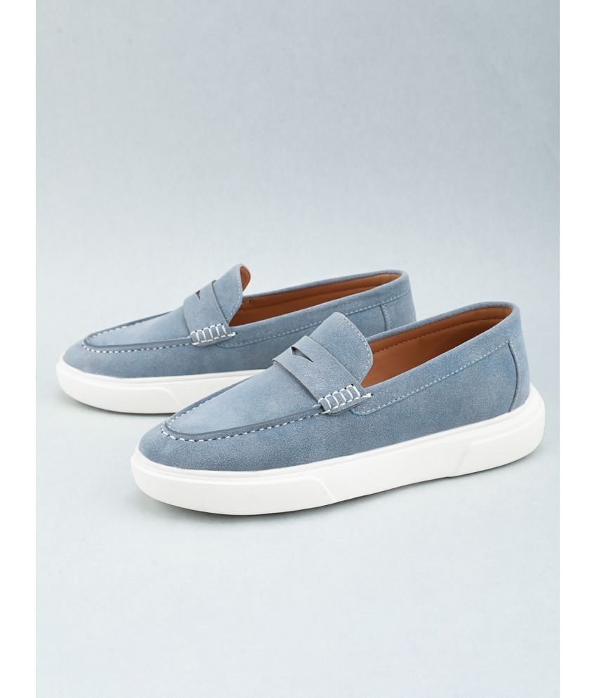     			Fentacia Blue Women's Loafers