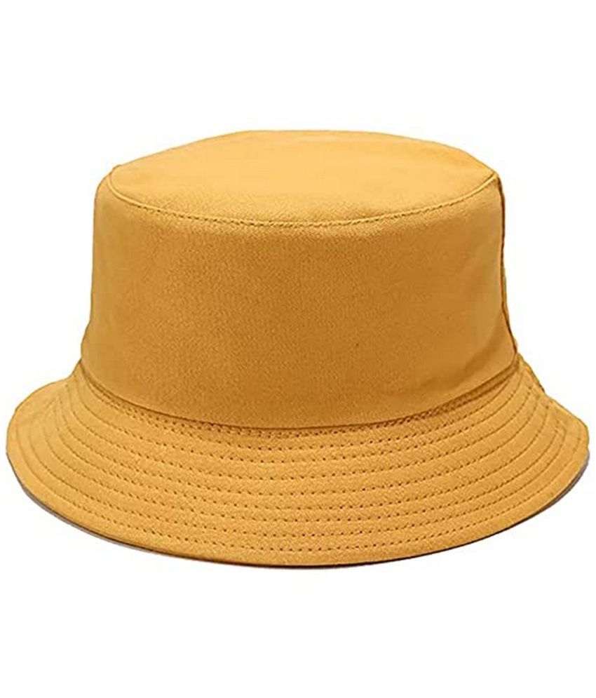     			Infispace Mustard Cotton Women's Hat ( Pack of 1 )