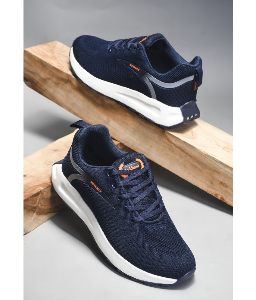     			Lakhani Aashirwad Vitara-05 Navy Men's Sports Running Shoes