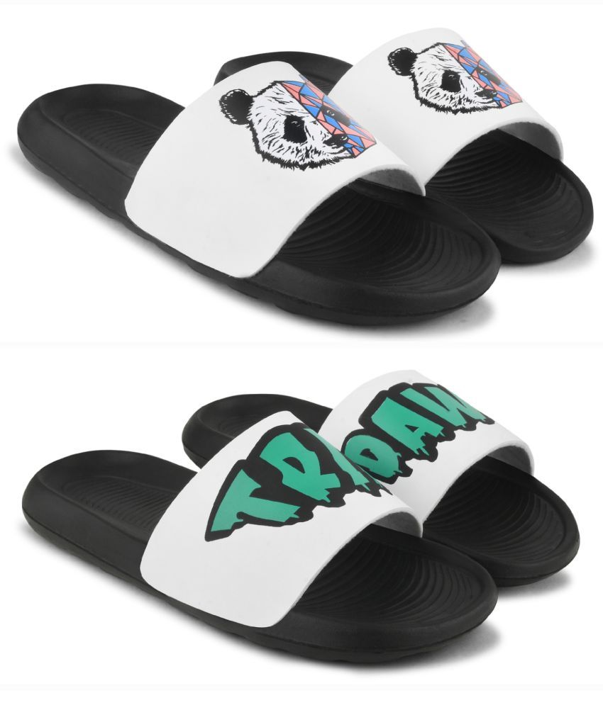     			PERY PAO Multi Color Men's Combo Slipper