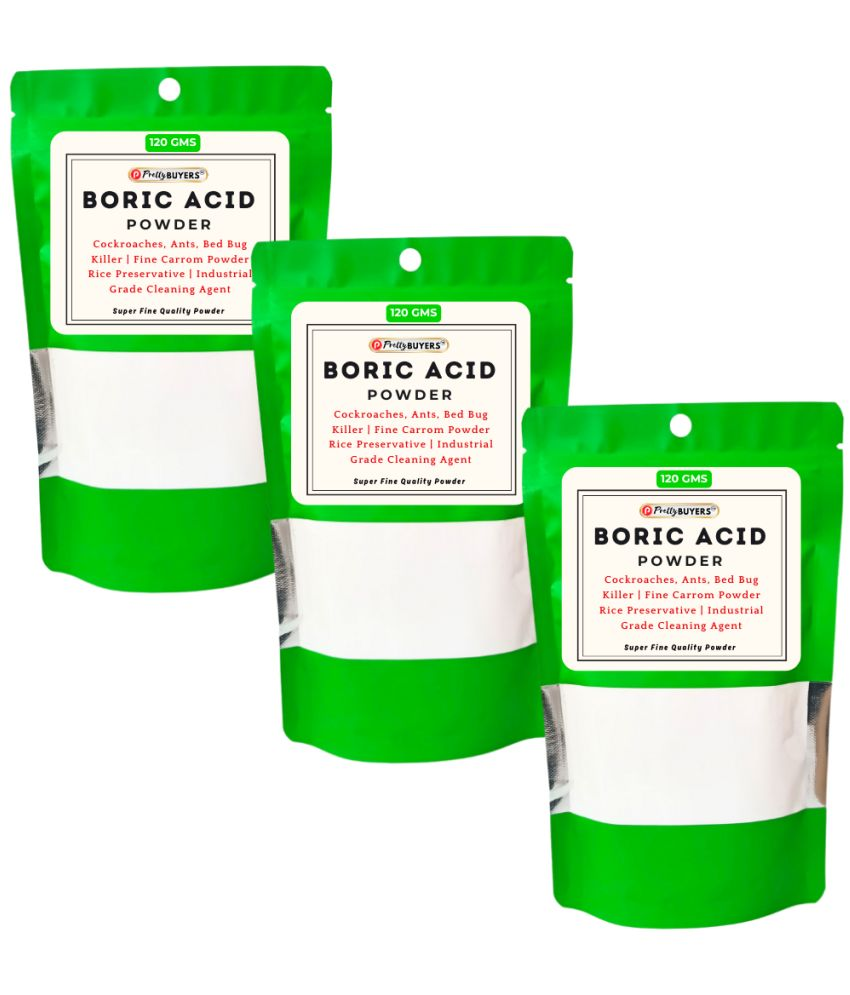     			PRETTYBUYERS Cockroach Spray Boric Powder Pest Controler Pack of 3