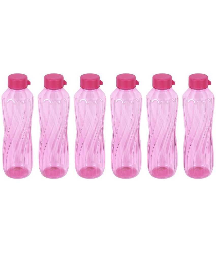     			PearlPet Lehar-1000ml Pink PET Water Bottle 1000 mL ( 6 )