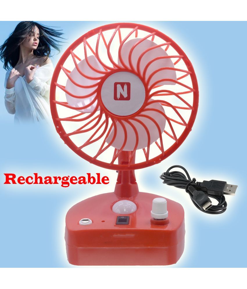     			Rechargeable Fan