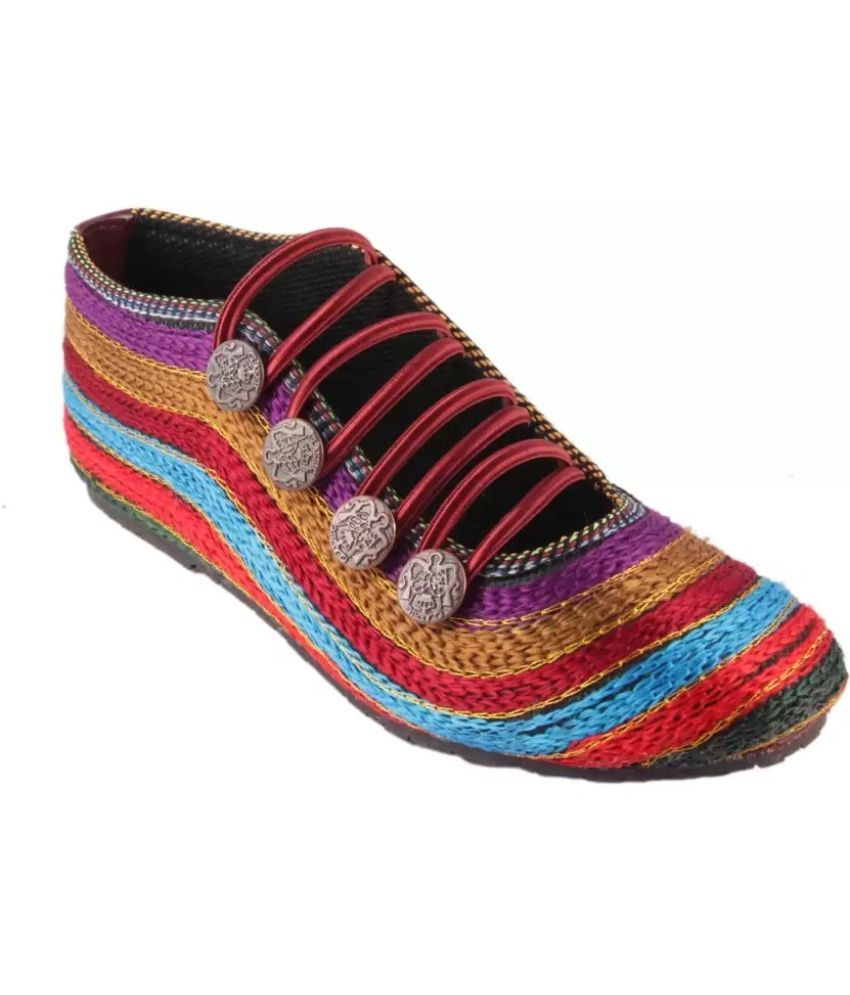     			TAPBSA Multi Color Women's Juttis