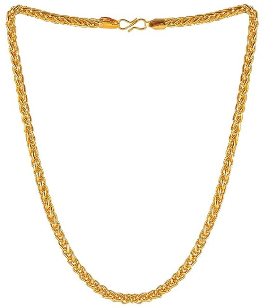     			ag traders Gold Plated Chain ( Set of 1 )