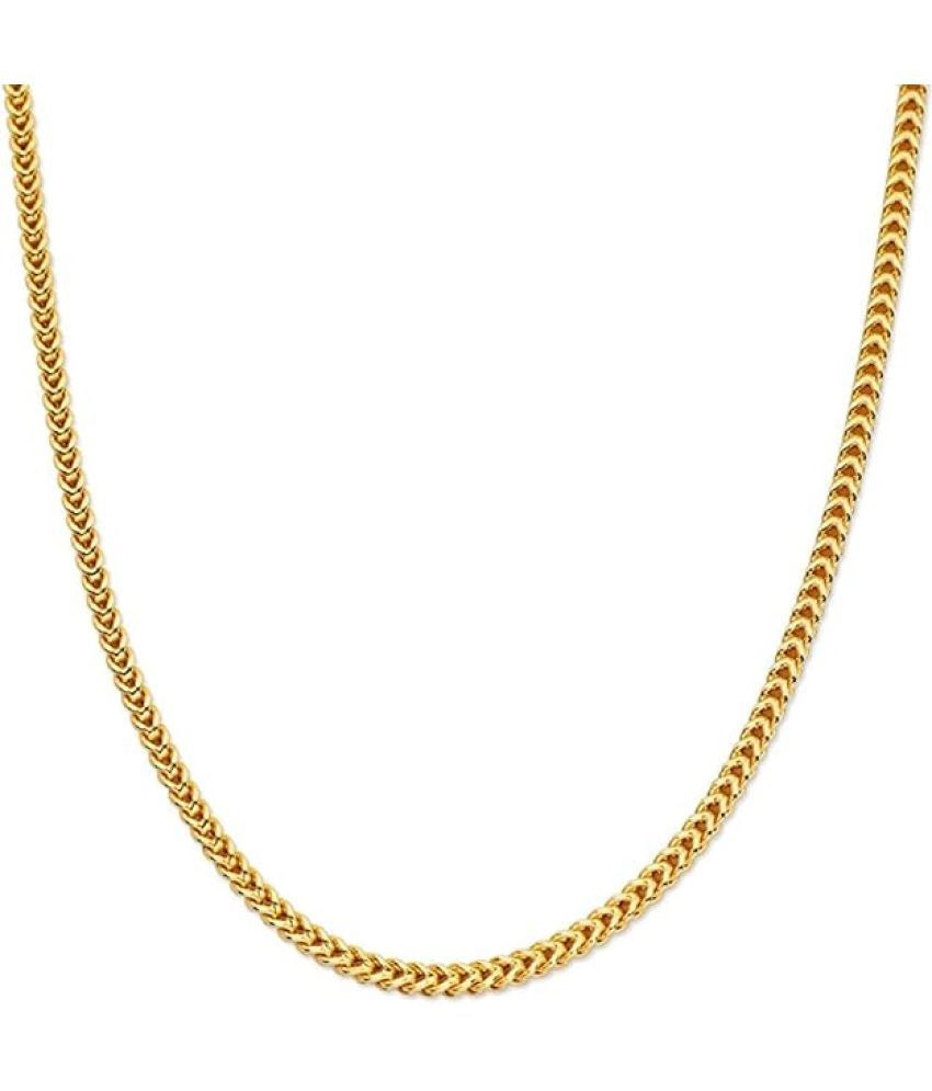     			ag traders Gold Plated Chain ( Set of 1 )