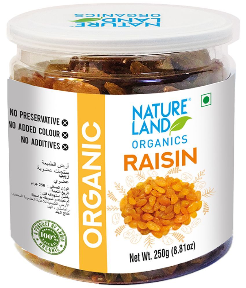     			Natureland Organic Raisin (Kishmish) 250 gm