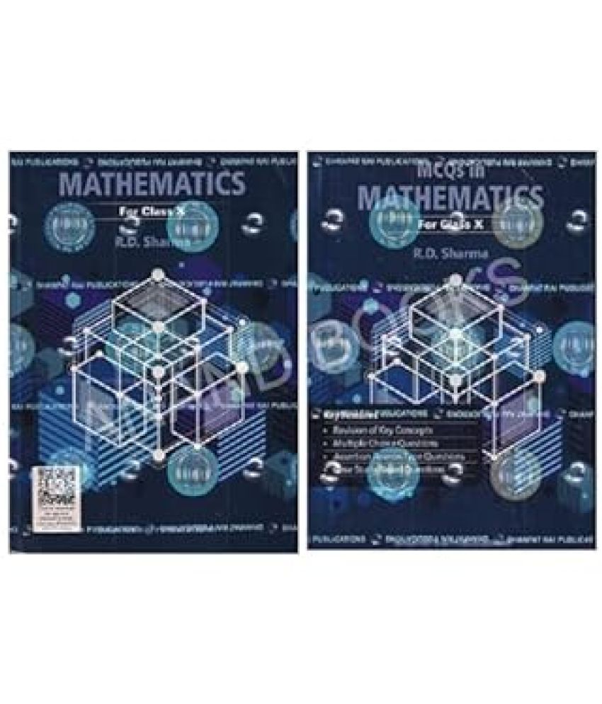     			Rd Sharma Class 10 Maths 2025-26 CBSE Examinations | R D Sharma Class 10 Mathematics with MCQ Book (Pack of 2 Books) Paperback – 1 February 2025