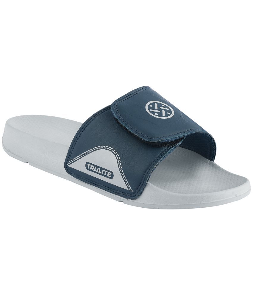     			Trulite Blue Men's Slide Flip Flop