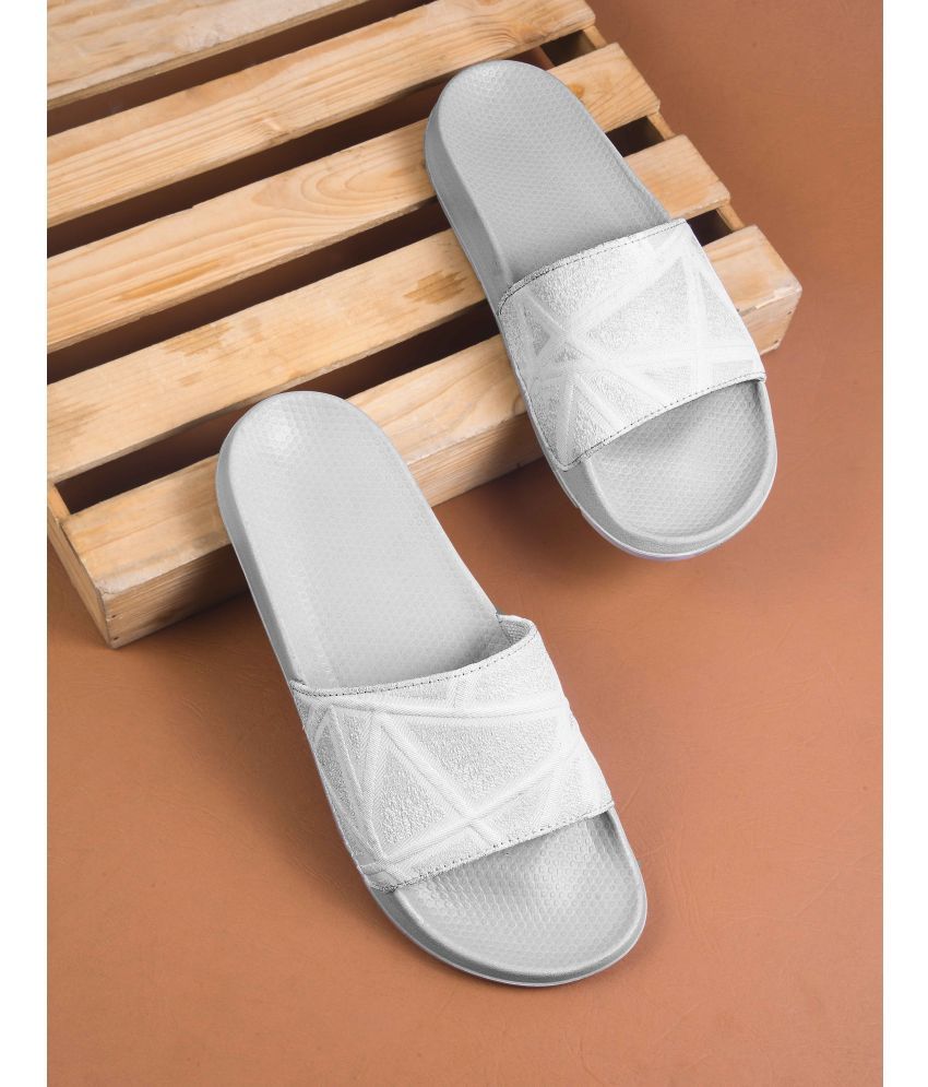     			Trulite White Men's Slide Flip Flop