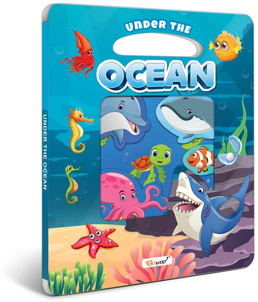     			Under the Ocean Window Cut Board Book : Educational Picture book for kids, Toddlers board book, Learning board book, Die cut shape board book