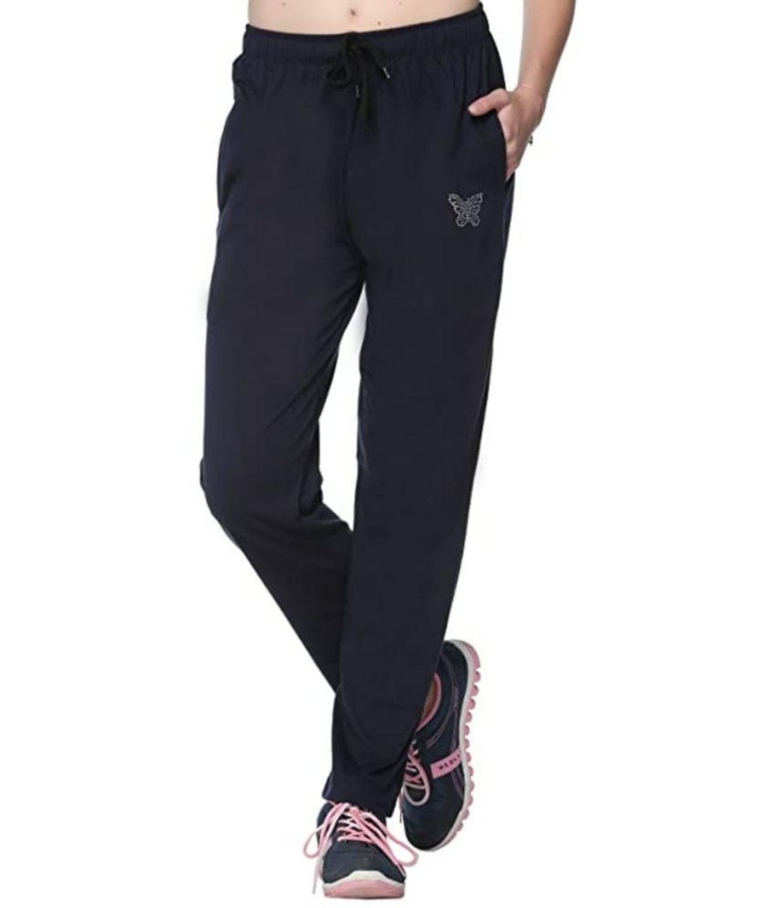     			Whyme Fashion Navy Cotton Women's Outdoor & Adventure Trackpants ( Pack of 1 )