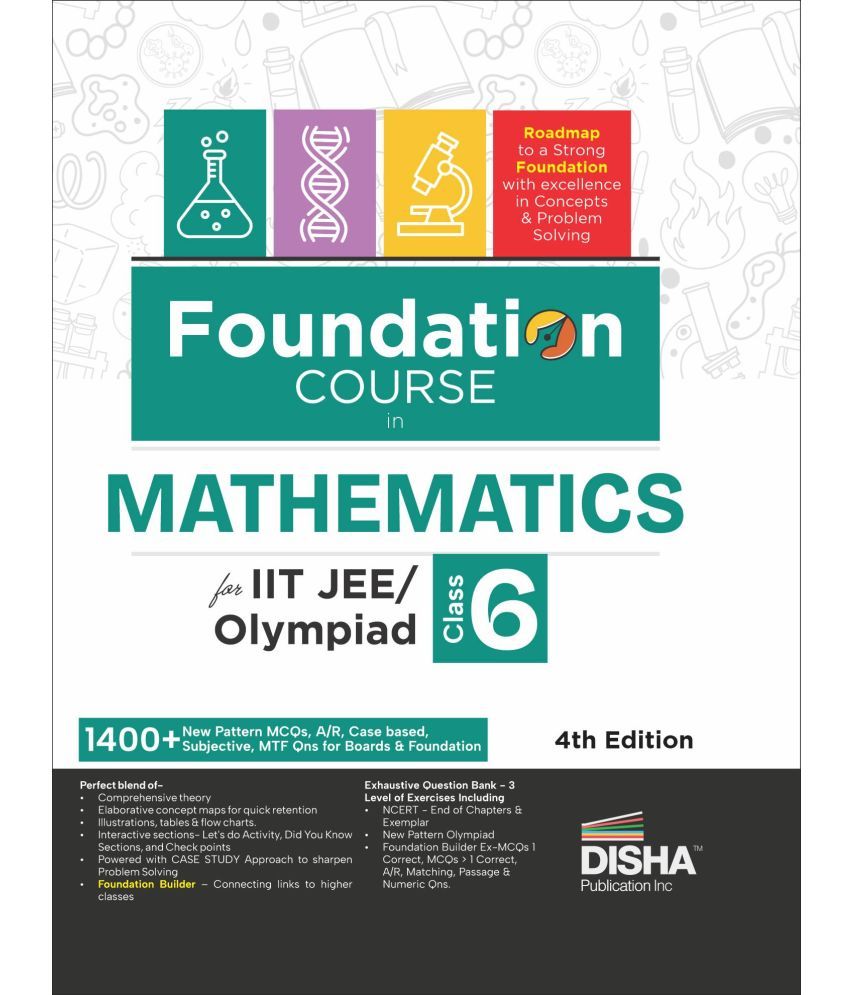     			Foundation Course in Mathematics Class 6 for IIT-JEE/ Olympiad - 4th Edition