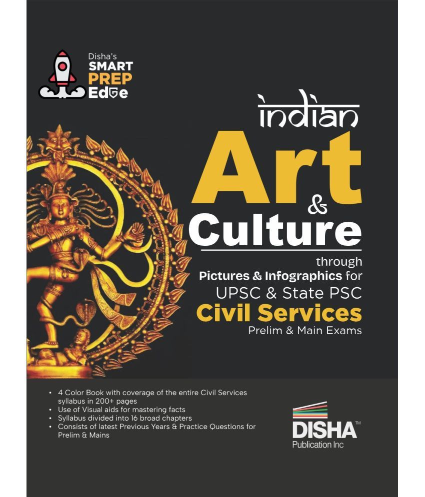     			Indian Art & Culture through Pictures & Infographics for UPSC & State PSC Civil Services Prelim & Main Exams | Previous Year Questions PYQs