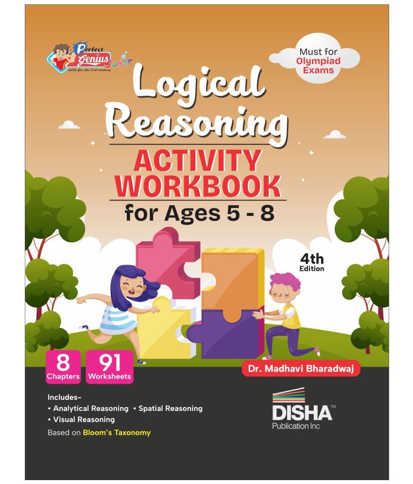     			Perfect Genius Logical Reasoning Activity Workbook for Ages 5 to 8 - 2nd Edition | Must for Olympiad Exams | Builds 91 Life Skills