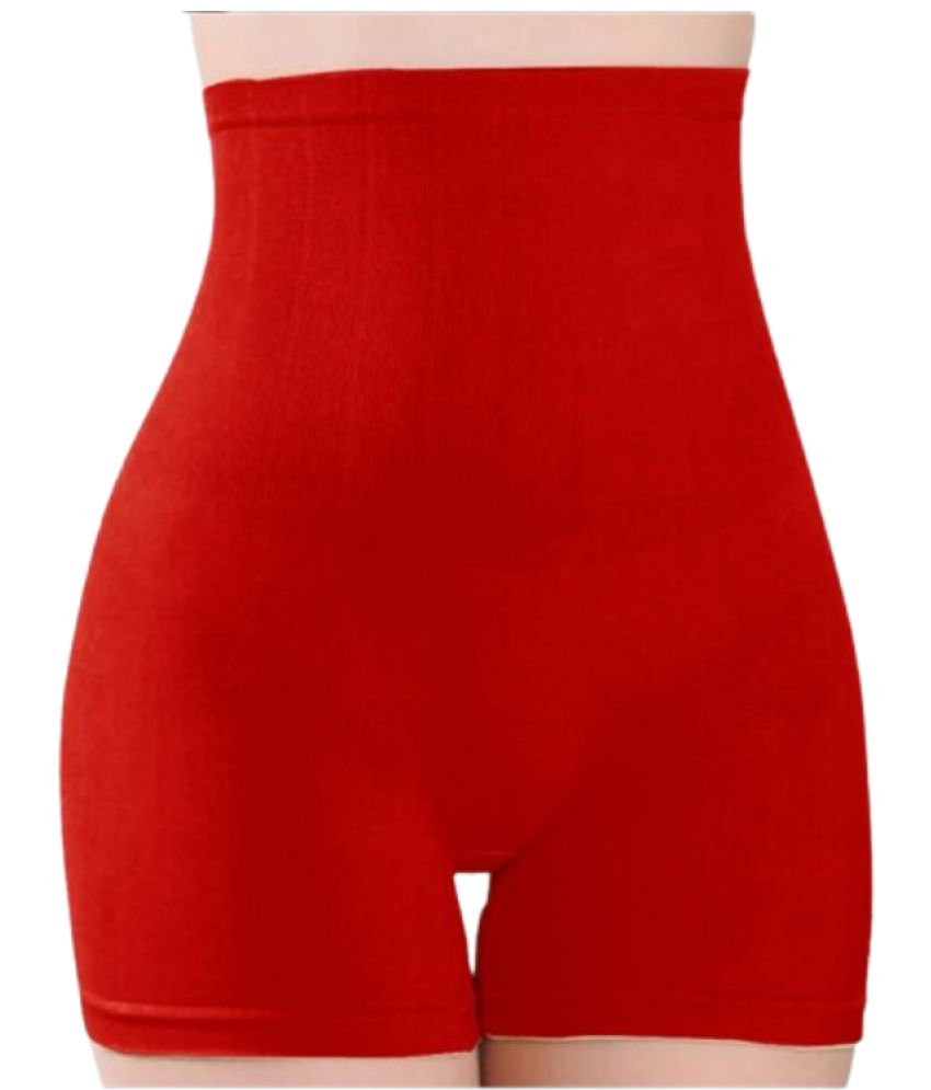     			Pia Trends Pack of 1 Cotton Blend Women's Tummy Tucker ( Red )