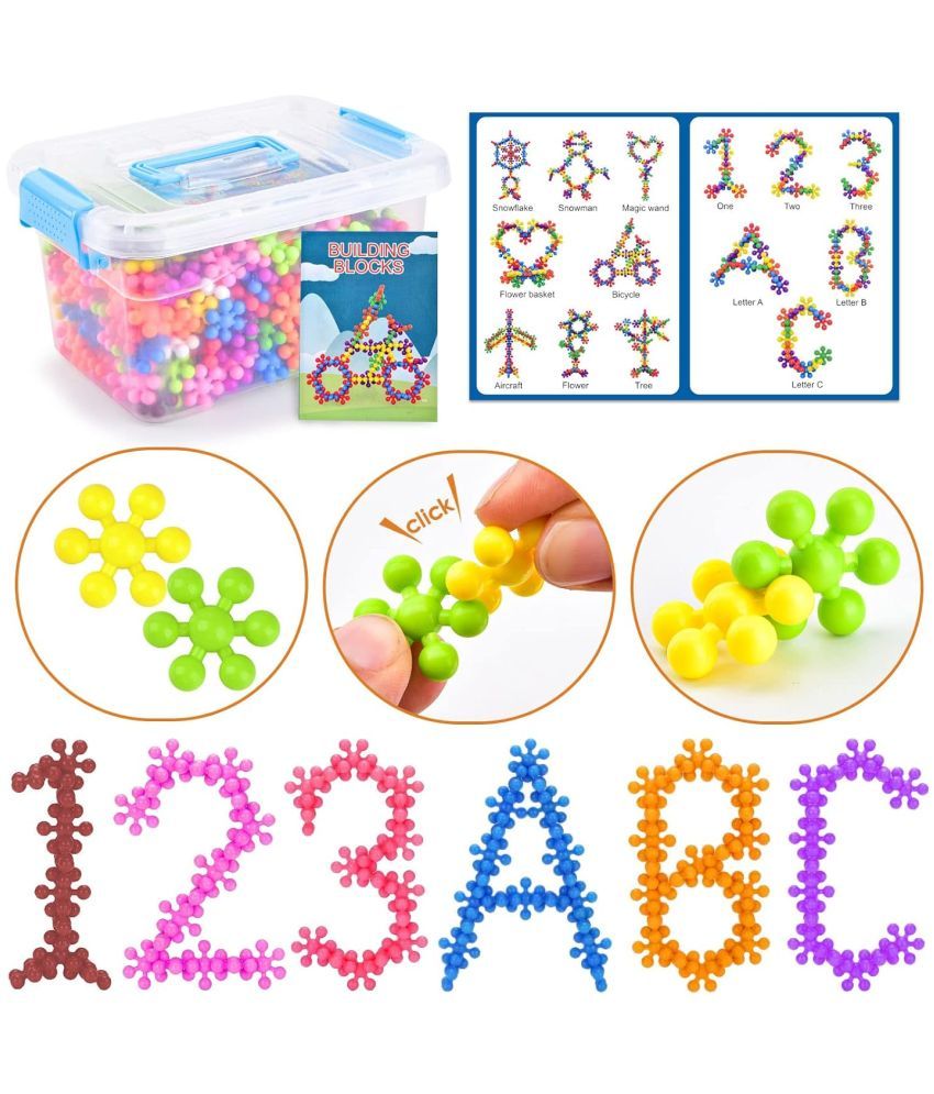     			Stysol My Star Links Activities Educational Building Blocks Toys for Kids Boys Girls Multicolor 100 Pieces