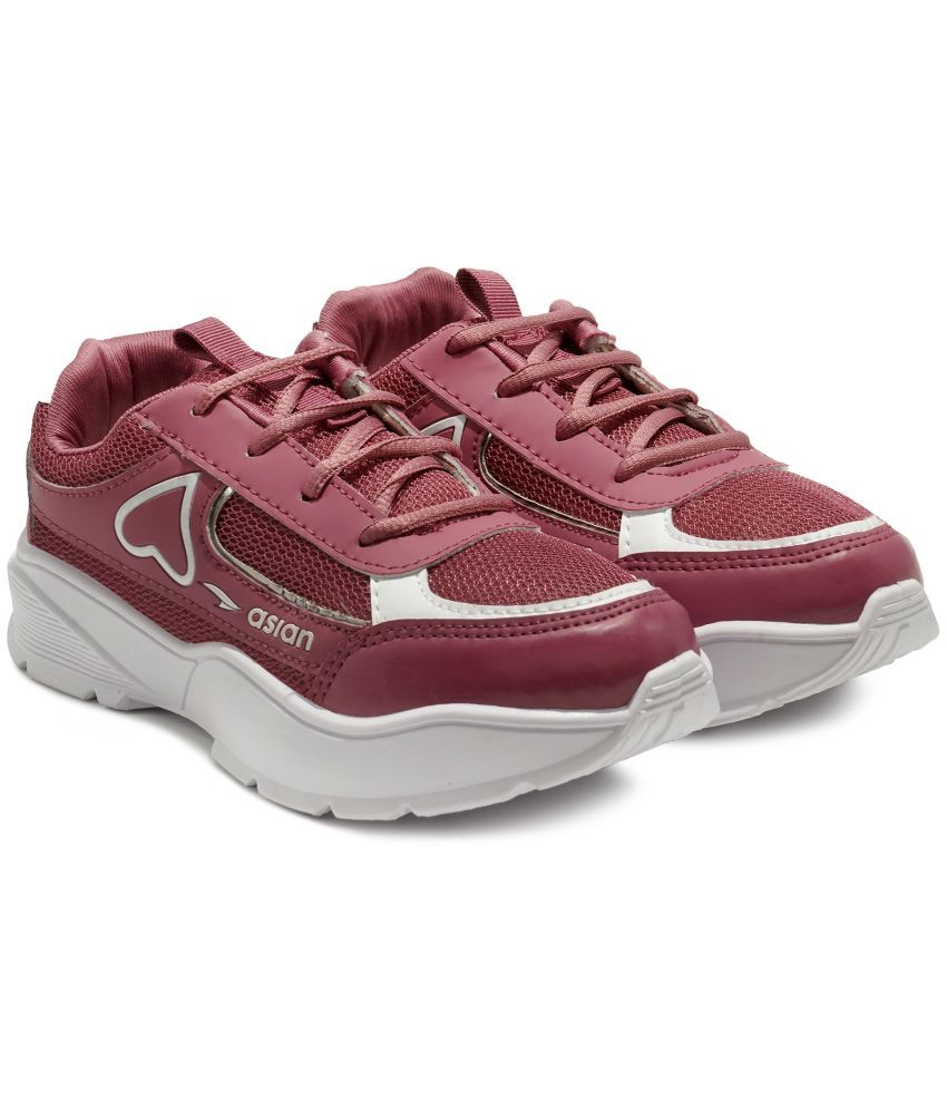     			ASIAN Mauve Women's Sneakers