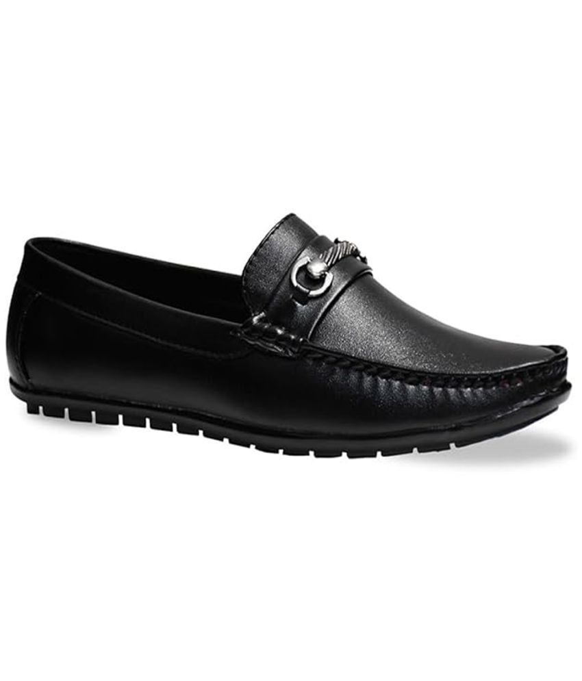     			ATERNA Black Men's Slip on