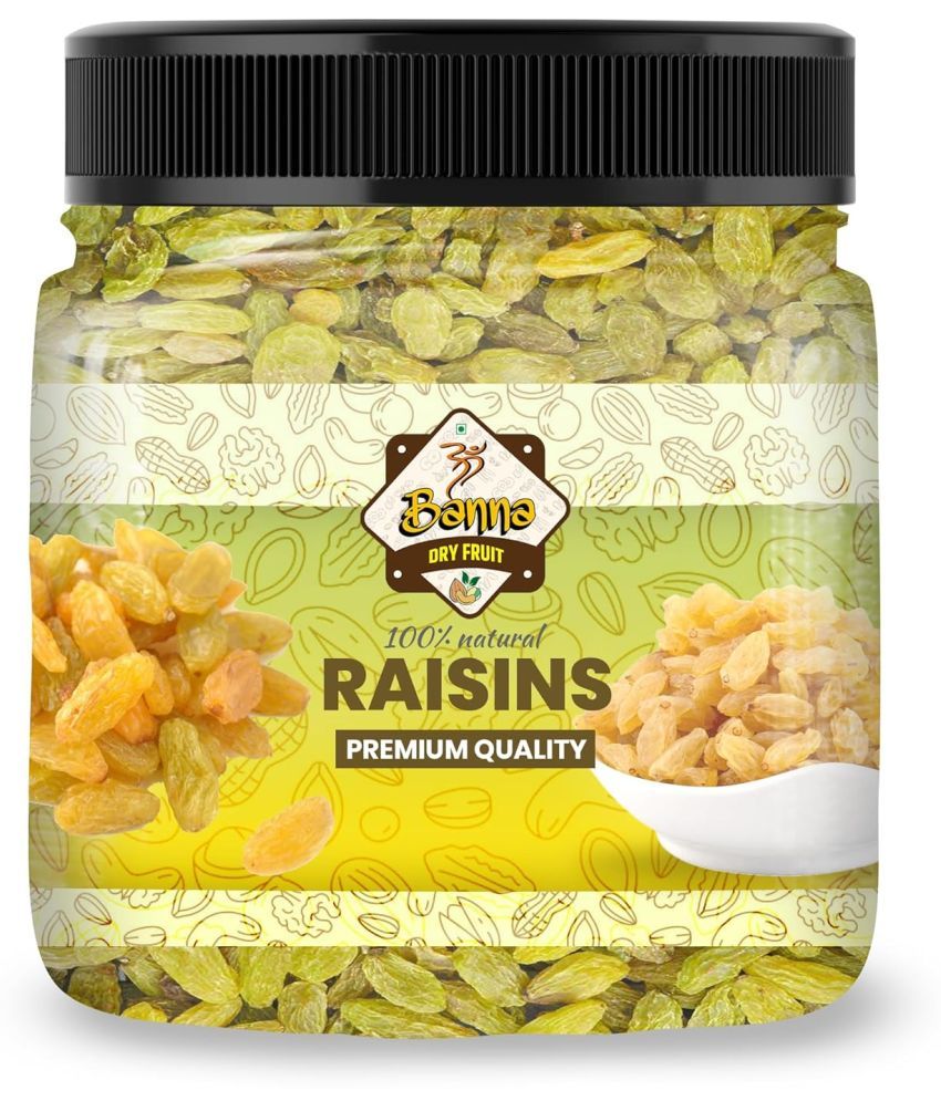     			OM BANNA Black Raisins Premium Seedless Green Raisins 1 Kg