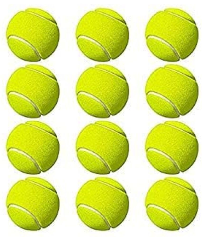     			Gjshop Green Medium Tennis Ball ( Pack of 11 & More )