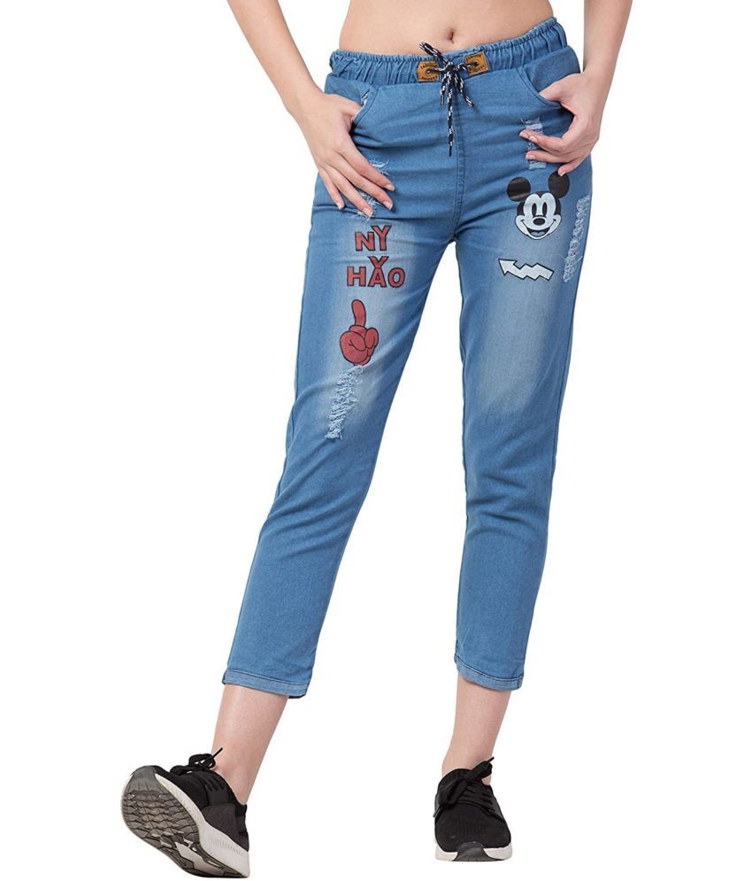     			Kashian - Light Blue Denim Slim Fit Women's Jeans ( Pack of 1 )