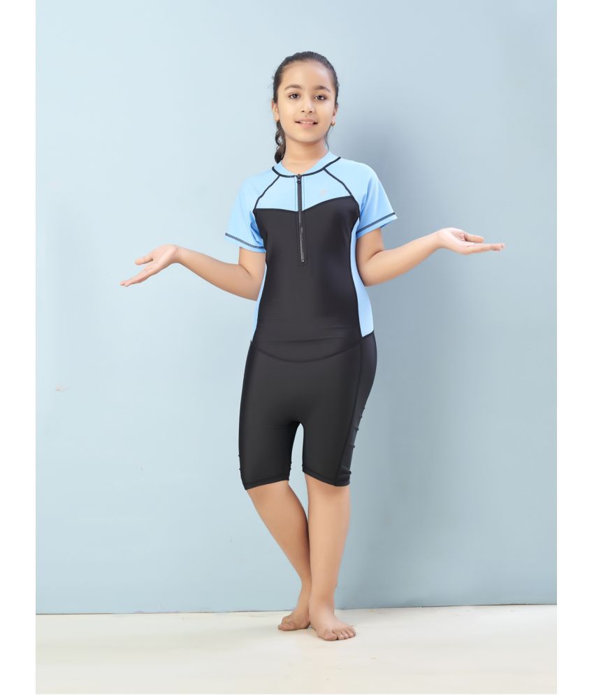     			Aarika Girls Body Suits ( Pack of 1 , Sky Blue )